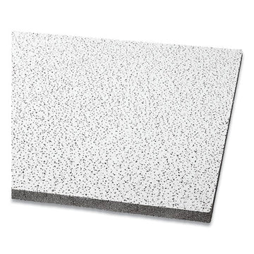 Armstrong® Fine Fissured Acoustical Infill Ceiling Tiles, Non-directional, Square Lay-in (0.94"), 24" X 48" X 0.75", White, 8-carton freeshipping - TVN Wholesale